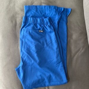 Grey’s Anatomy royal blue scrub pants, medium